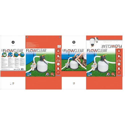 Flowclear sandfilterpumpe 5678 l/t
