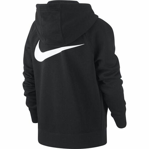 Sportsjakke til børn Nike Swoosh Sort 8-10 år