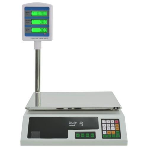 Elektronisk pakkevægt med LCD 30 kg