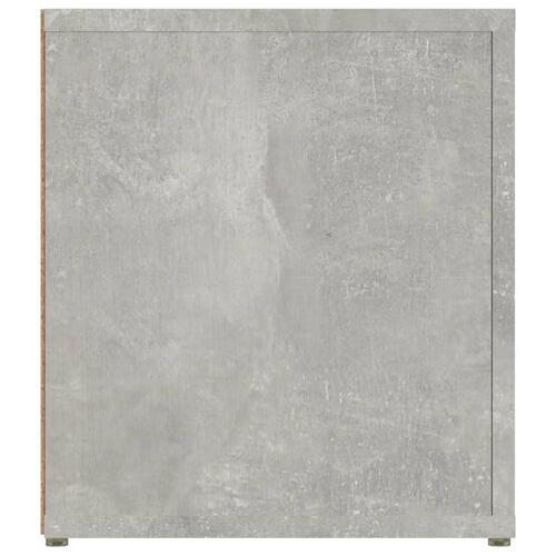 Tv-bord 80x31,5x36 cm konstrueret træ betongrå