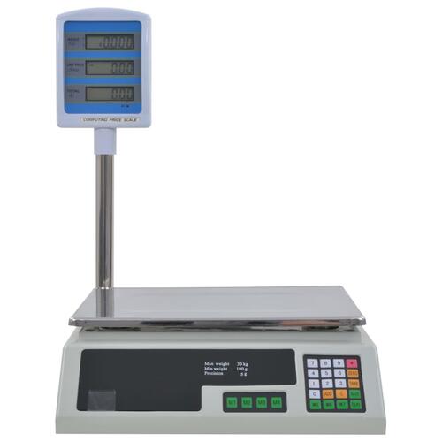 Elektronisk pakkevægt med LCD 30 kg