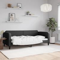 Daybed 90x200 cm stof sort