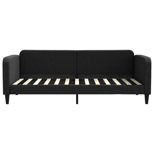 Daybed 90x200 cm stof sort