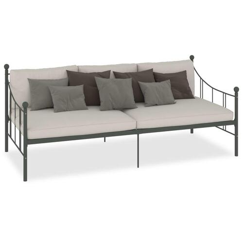 Stel til daybed 90x200 cm metal grå