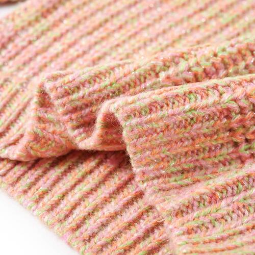 Sweater til børn str. 116 strikket lyserød