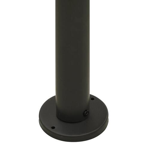 Pergola med tilbagetrækkeligt tag 3x3 m 180 g/m² stål gråbrun