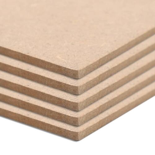 MDF-plader 10 stk. rektangulær 120 x 60 cm 2,5 mm