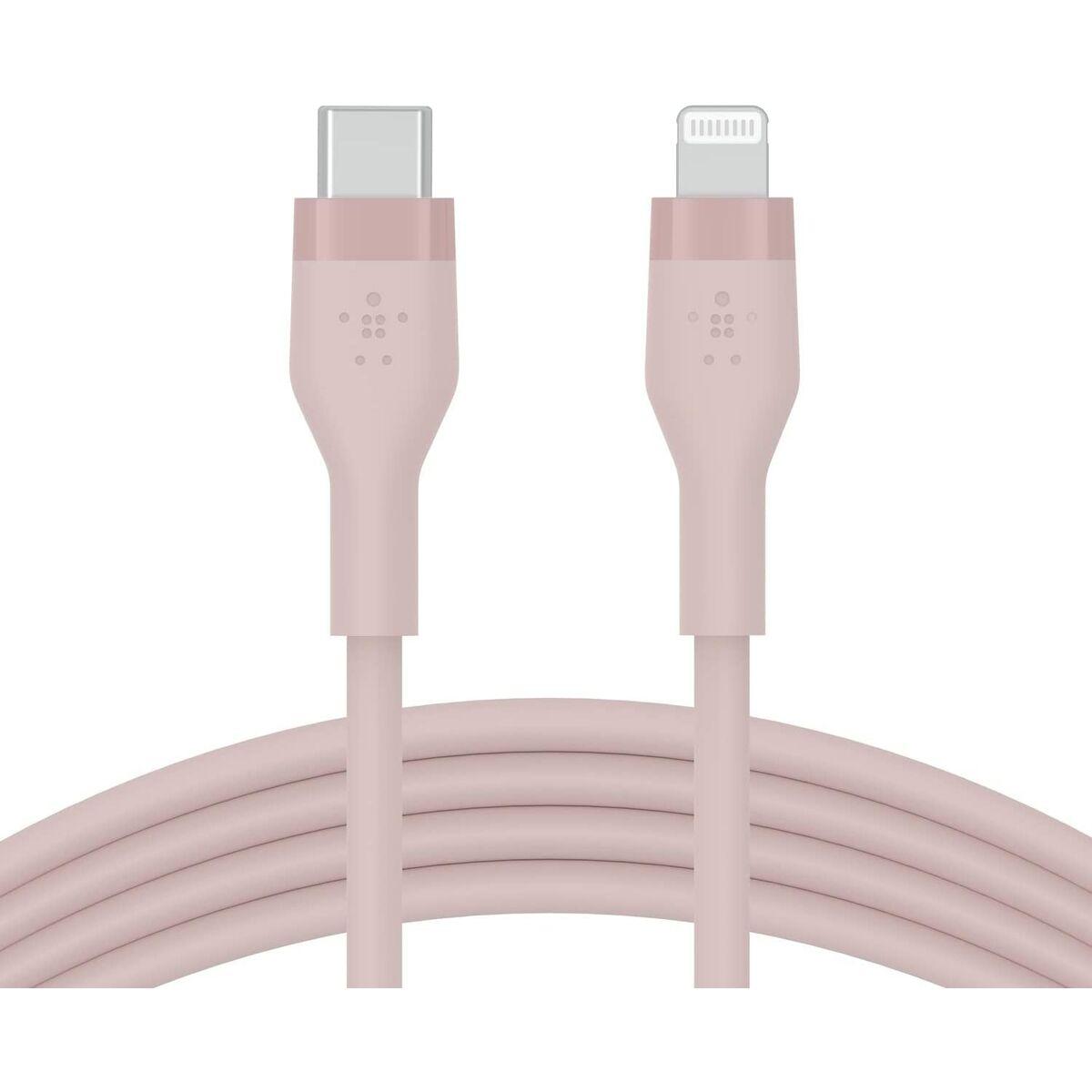 USB-C til Lightning-kabel Belkin CAA009BT2MPK 2 m Pink