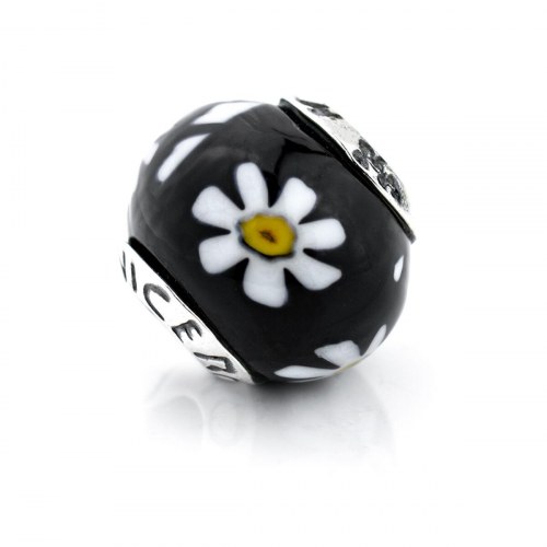 Charm - Perle VMB0038-25, sort blomst, 1 cm