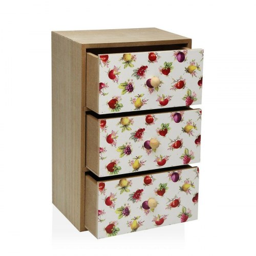 Versa smykkeskrin med frugtemotiv - 12 × 25 × 16 cm