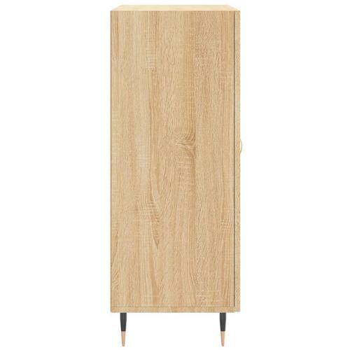 Skænk 69,5x34x90 cm konstrueret træ sonoma-eg