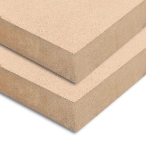 MDF-plader rektangulær 120 x 60 cm 25 mm