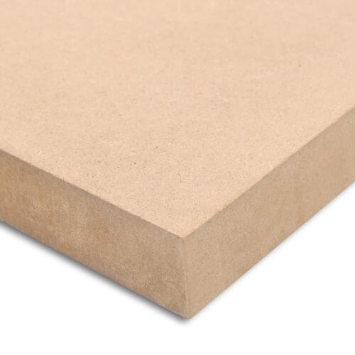 MDF-plader rektangulær 120 x 60 cm 25 mm