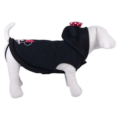 Hund Sweatshirt Minnie Mouse Sort XXS