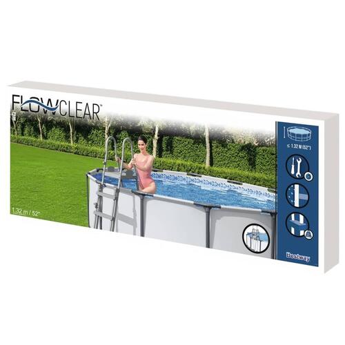 Bestway Flowclear poolstige med 4 trin 132 cm