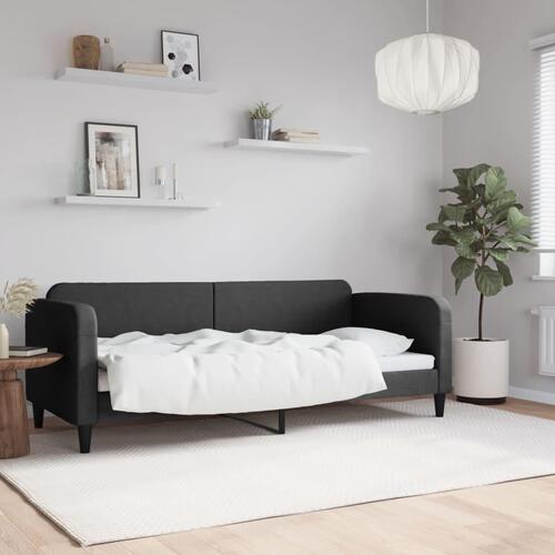 Daybed 80x200 cm stof sort