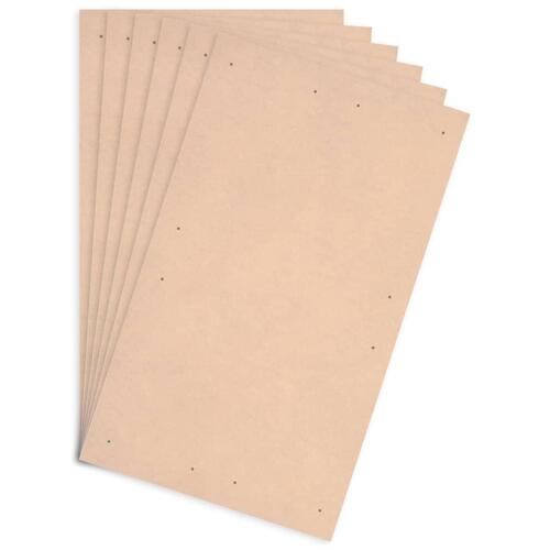 Plakatplader 10 stk. DIN A1-størrelse HDF 860 x 620 x 3 mm