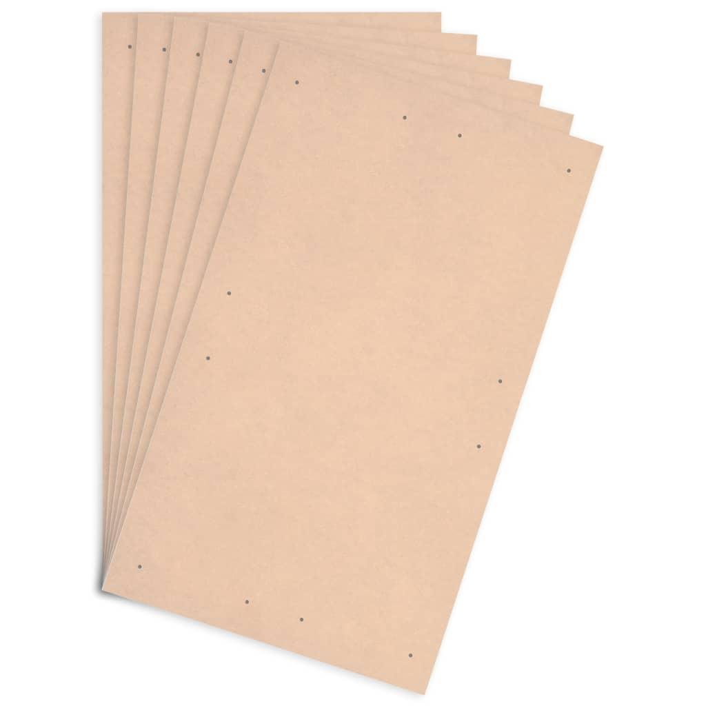 Plakatplader 10 stk. DIN A1-størrelse HDF 860 x 620 x 3 mm