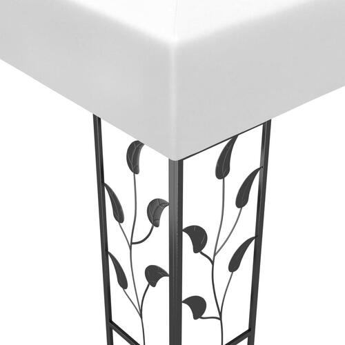 Pavillon 3x3 m 180 g/m² hvid