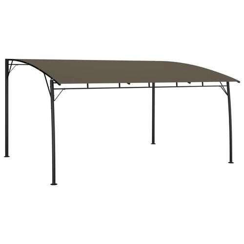 Havemarkise 4x3x2,55 m gråbrun