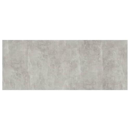 Sengegærde 200x1,5x80 cm konstrueret træ betongrå