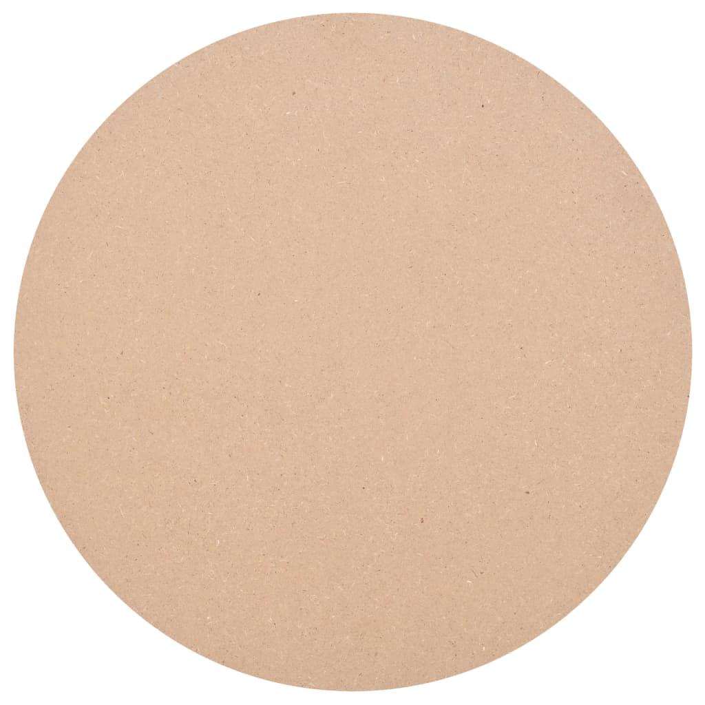 Bordplade rund MDF 600 x 18 mm