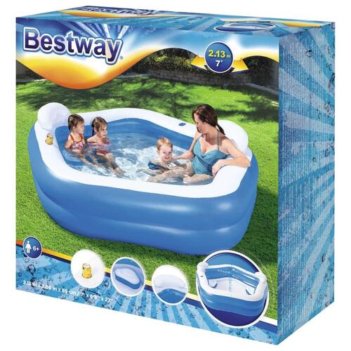 Family Fun Lounge badebassin 213x206x69 cm