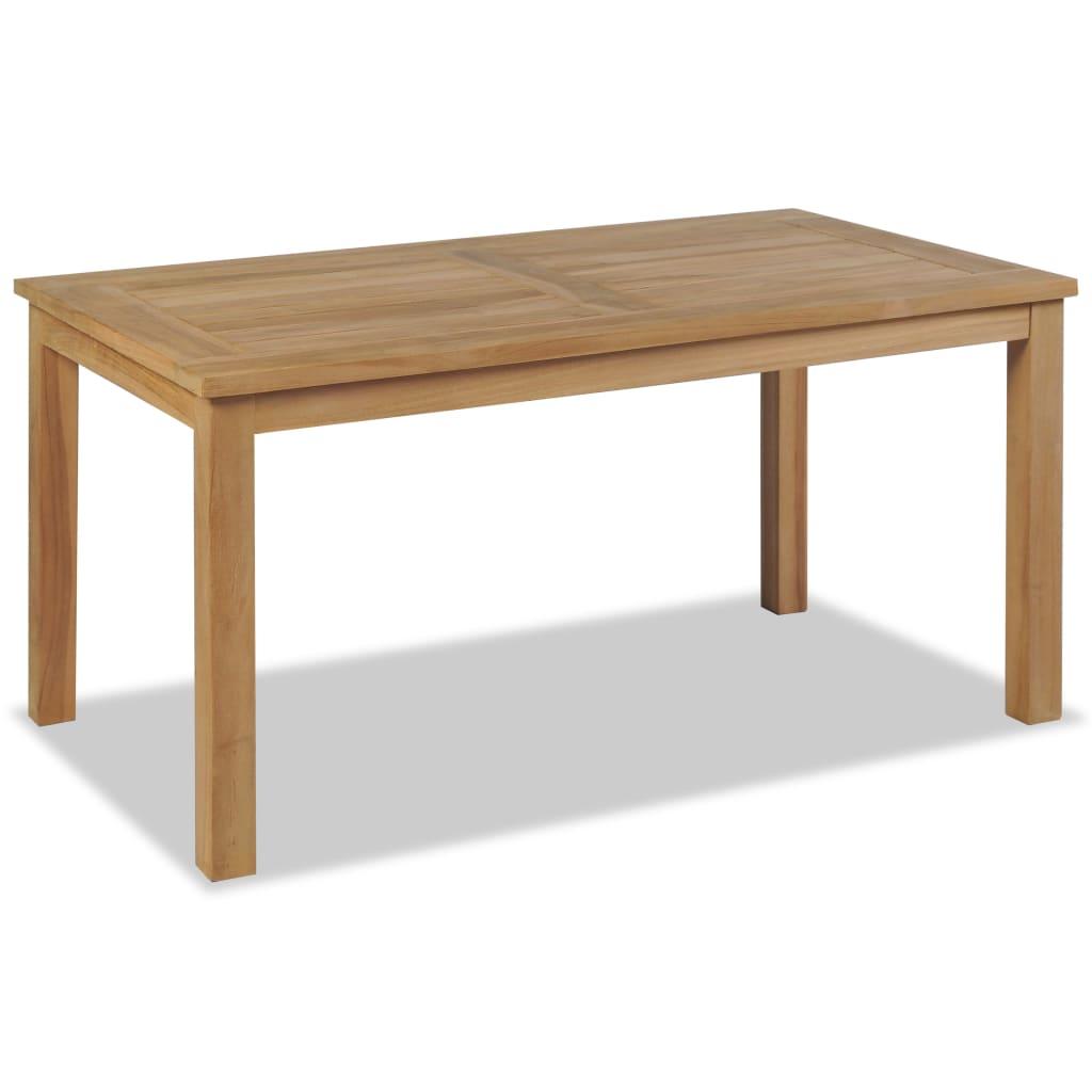 Sofabord 90x50x45 cm teaktræ