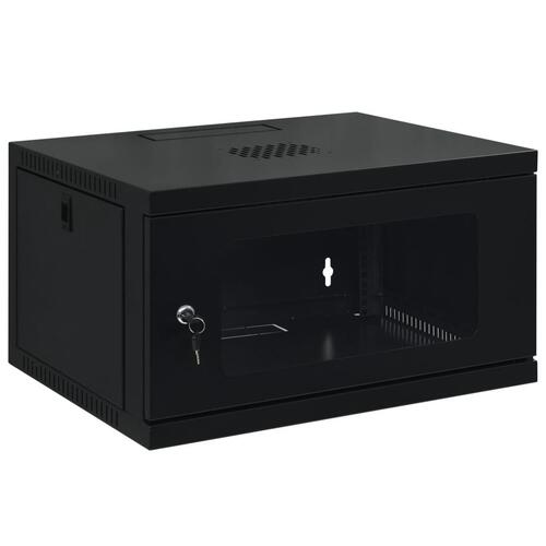 Væghængt netværksskab 6 U IP20 19" 550 x 450 x 368 mm