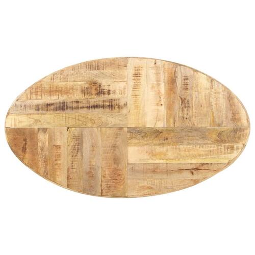 Spisebord 140x80x75 cm massivt mangotræ