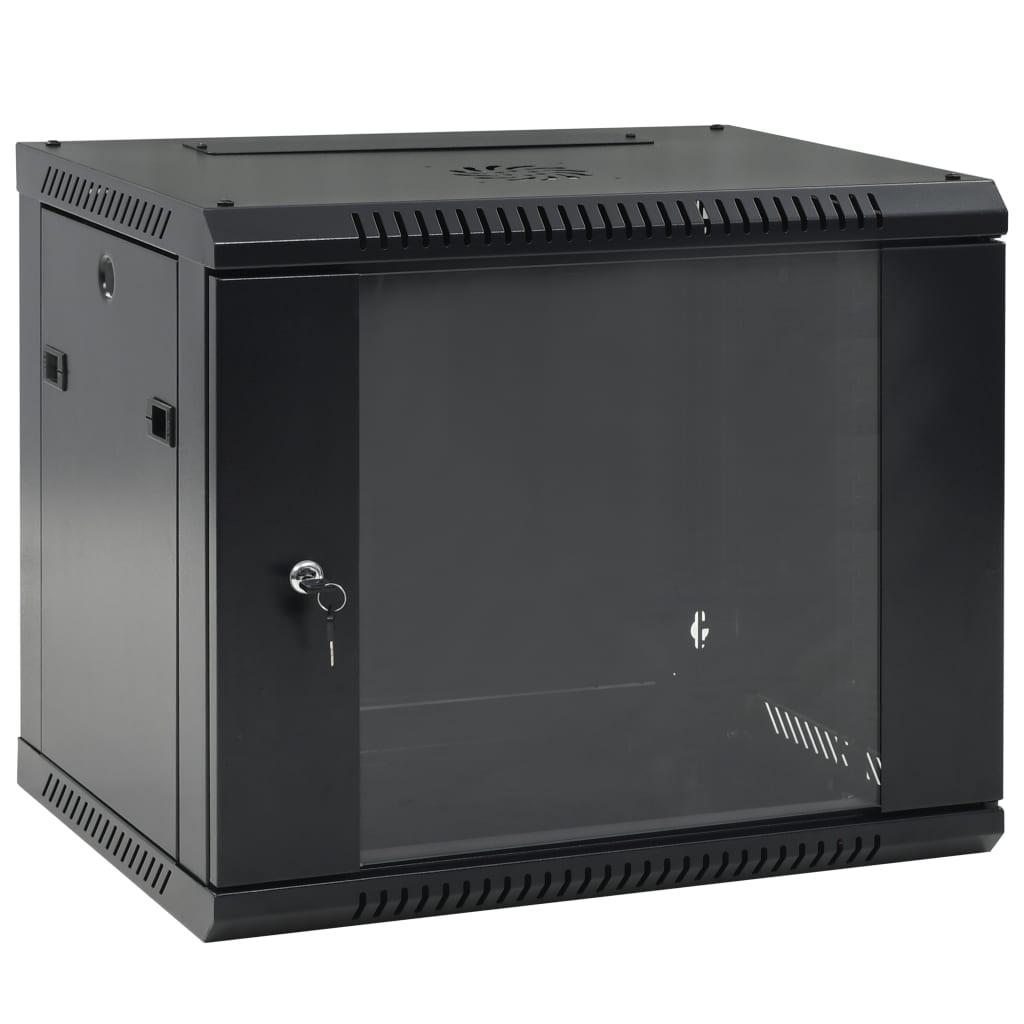 Væghængt netværksskab 9 U IP20 19" 600 x 450 x 500 mm
