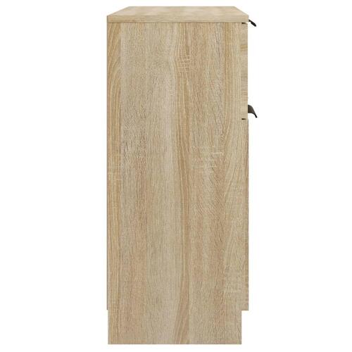 Skænk 60x30x70 cm konstrueret træ sonoma-eg