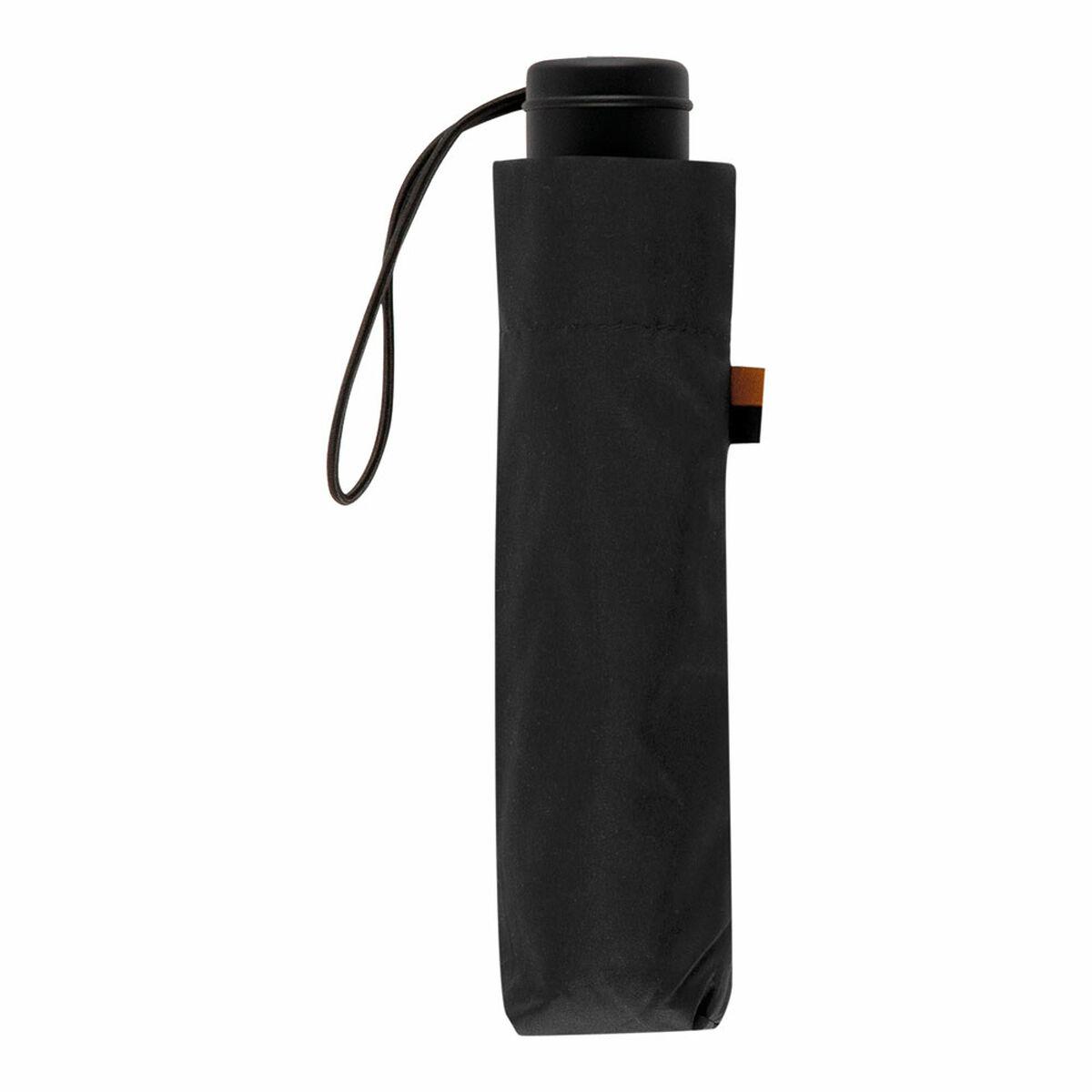 Taskeparaply C-Collection Clima - sort, Ø 98 cm, mini, manuel