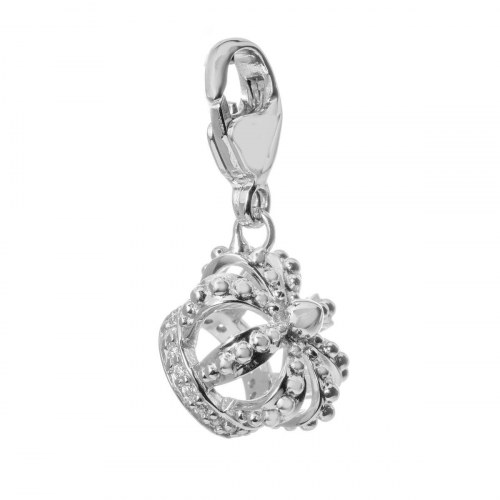 Ti Sento charm til kvinder 8336ZI - sølvfarvet, 1 cm