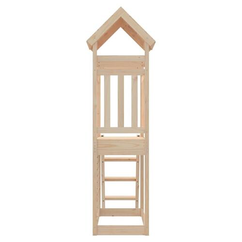Legetårn 52,5x110,5x214 cm massivt fyrretræ