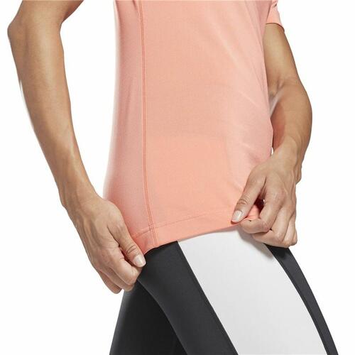 Kortærmet T-shirt til Kvinder Workout Ready Reebok Supremium Pink M