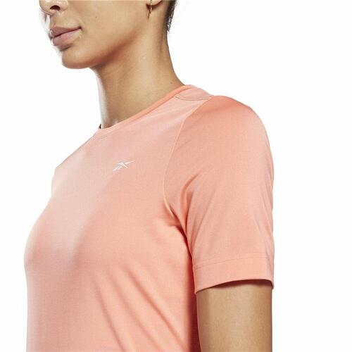 Kortærmet T-shirt til Kvinder Workout Ready Reebok Supremium Pink M