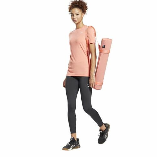 Kortærmet T-shirt til Kvinder Workout Ready Reebok Supremium Pink S