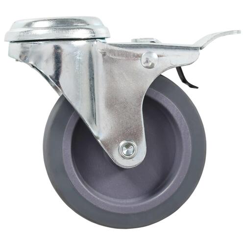 Drejehjul med bolthul 4 stk. 75 mm