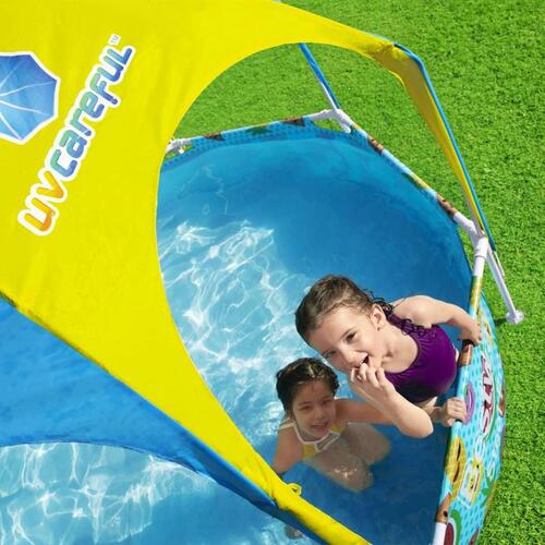Bestway Steel Pro UV Careful fritstående badebassin til børn 244x51 cm
