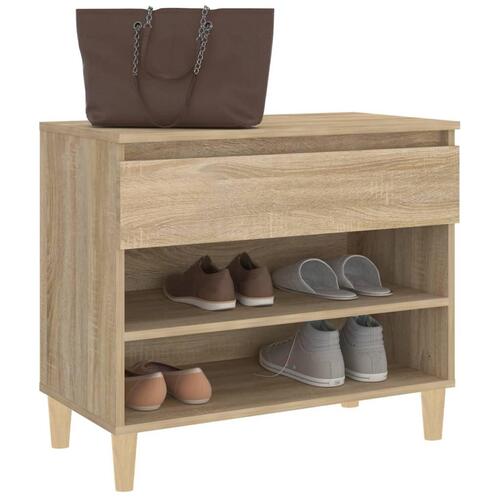 Skoreol 70x36x60 cm konstrueret træ sonoma-eg