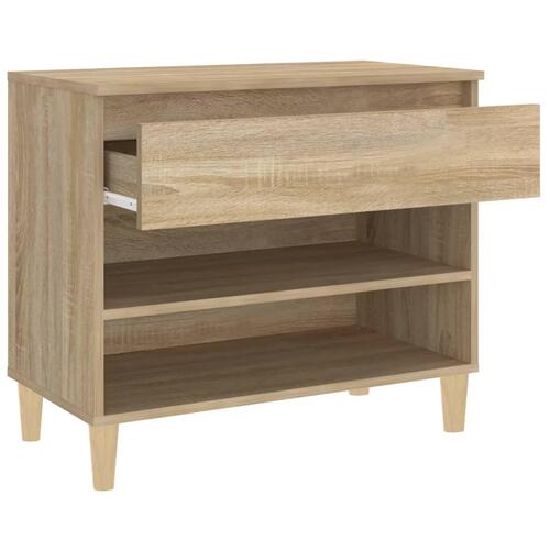 Skoreol 70x36x60 cm konstrueret træ sonoma-eg