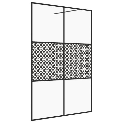 Brusevæg 140x195 cm med klart sikkerhedsglas