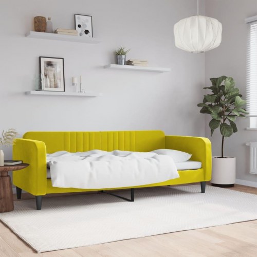 Daybed 80x200 cm velour gul
