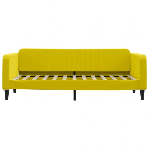 Daybed 80x200 cm velour gul