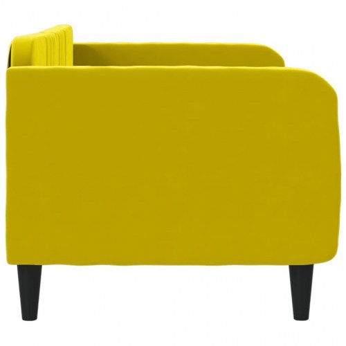 Daybed 80x200 cm velour gul