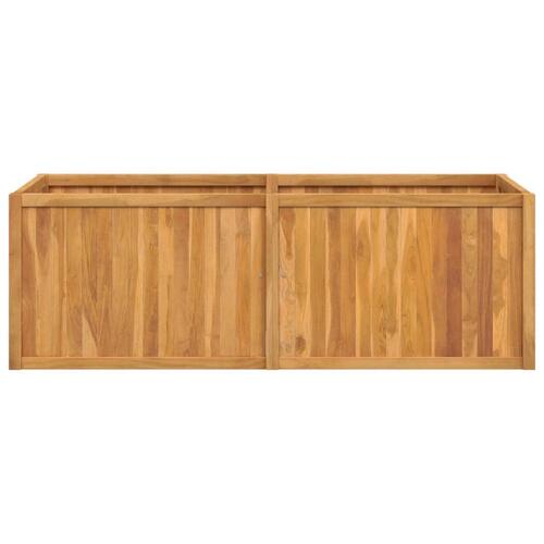 Plantekasse 150x50x50 cm massivt teaktræ