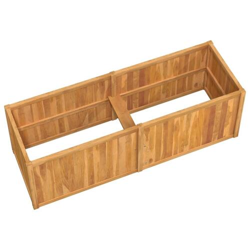 Plantekasse 150x50x50 cm massivt teaktræ
