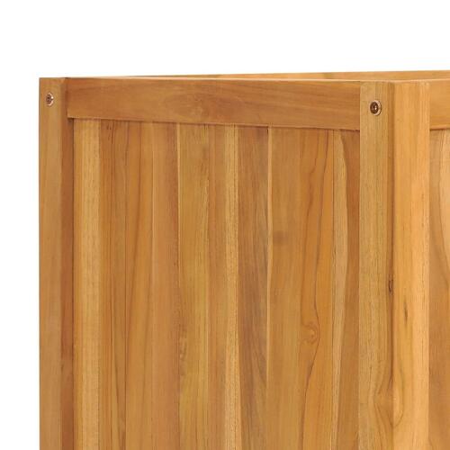 Plantekasse 150x50x50 cm massivt teaktræ