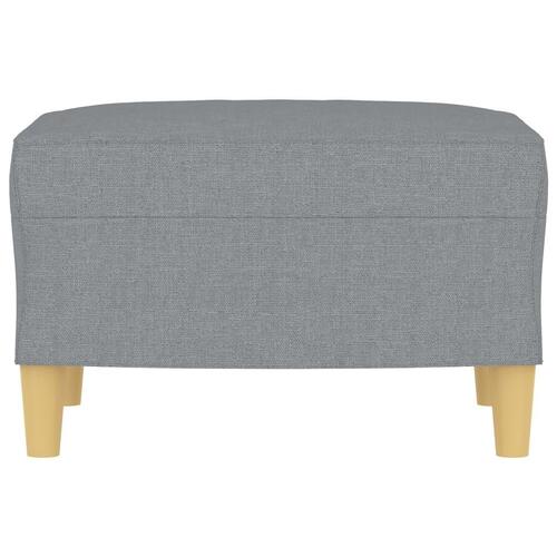 Fodskammel 60x50x41 cm stof grå